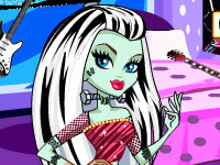 Frankie Stein's Makeover - ColorGirlGames.com