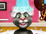 Talking Tom Shower Bath - ColorGirlGames.com